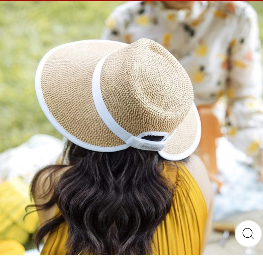 Eric Javits sun crest visor hat